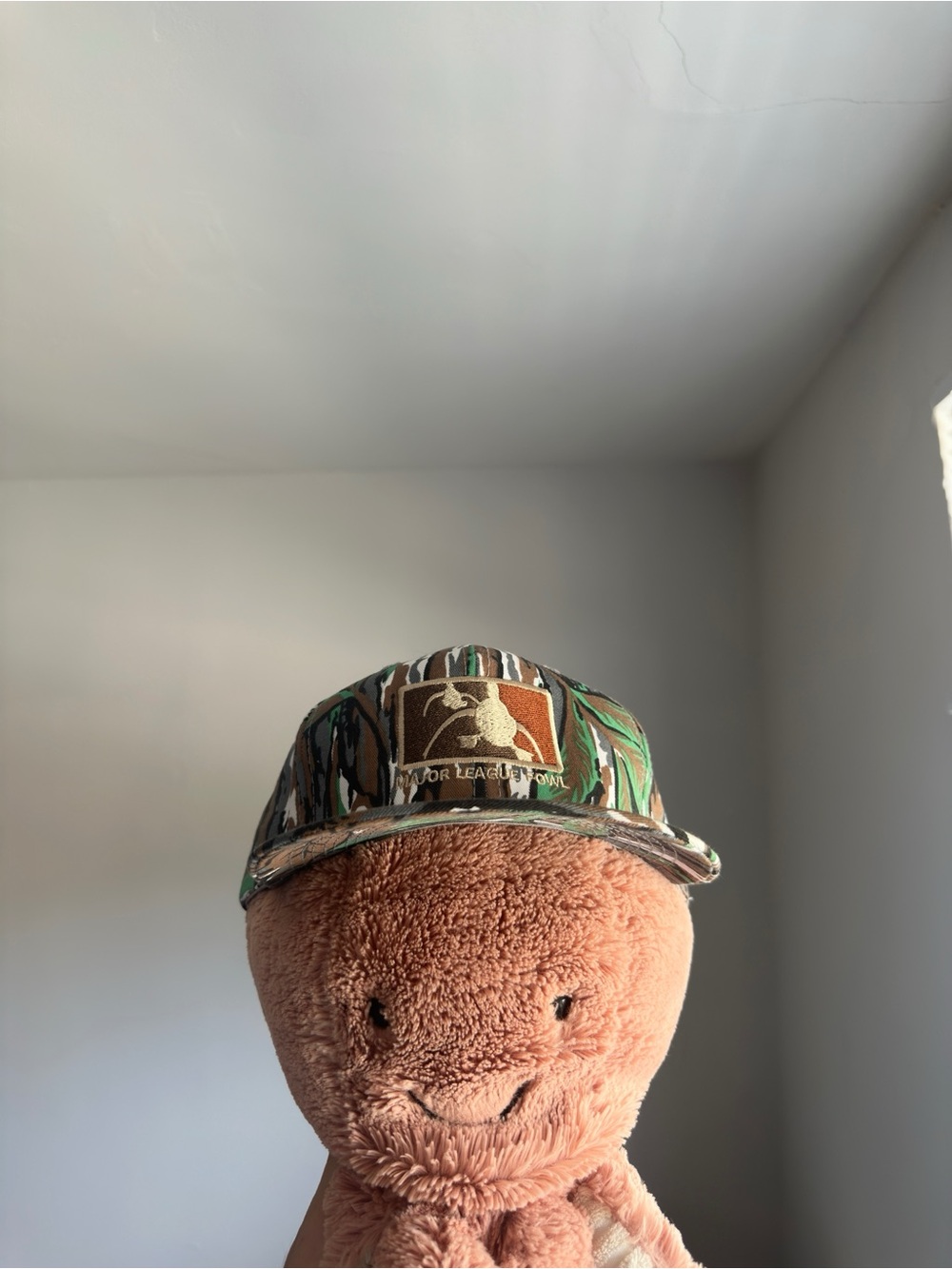 Otto Fowl Camo Snapback Hat Duck Hunting Waterfowl Old School Greenleaf